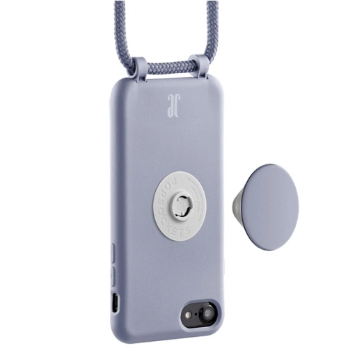 Kup Just Elegance Apple Case PopGrip iPhone SE 2022/SE 2020/8/7 lila/violett 30012 - JEC143 - {ean13} - Sklep Home Screen
