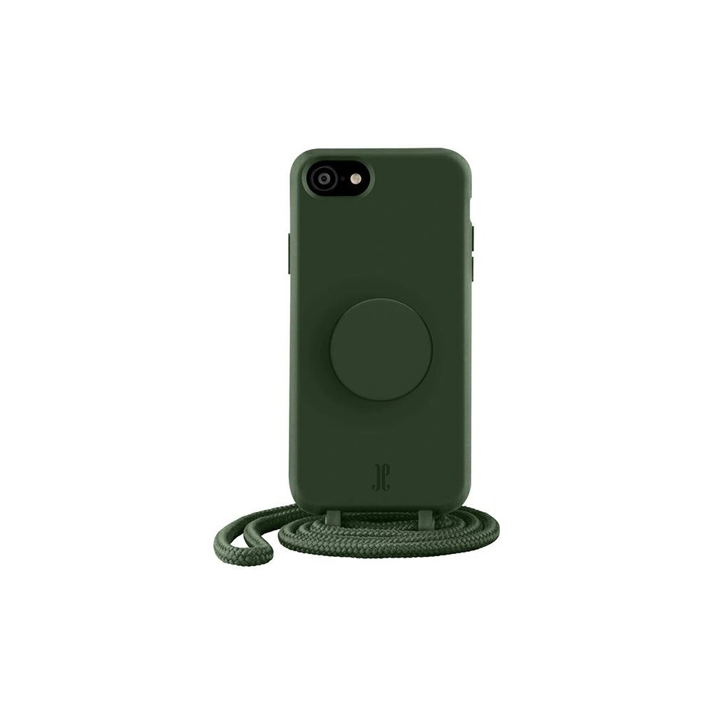 Etui Just Elegance PopGrip Apple iPhone SE 2022/SE 2020/8/7 zielony/greener pastures 30008