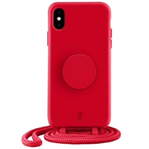 Kup Just Elegance Apple Tasche PopGrip iPhone XS/X rot/cyberrot 30016 - JEC145 - {ean13} - Sklep Home Screen
