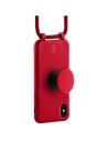 Kup Etui Just Elegance PopGrip Apple iPhone XS/X červený/cyber red 30016 - JEC145 - {ean13} - Sklep Home Screen