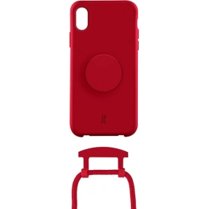 Kup Etui Just Elegance PopGrip Apple iPhone XS/X piros/cyber piros 30016 - JEC145 - {ean13} - Sklep Home Screen