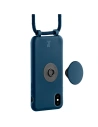 Kup Etui Just Elegance PopGrip Apple iPhone XS/X granat/blue sapphire 30018 - JEC146 - {ean13} - Sklep Home Screen