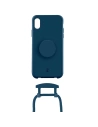 Kup Etui Just Elegance PopGrip Apple iPhone XS/X navy/modrá safírová 30018 - JEC146 - {ean13} - Sklep Home Screen