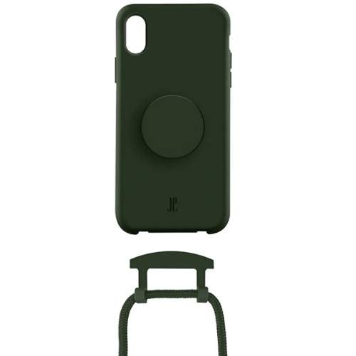Kup Just Elegance Apple Tasche PopGrip iPhone XS/X grün/grüne Weiden 30015 - JEC148 - {ean13} - Sklep Home Screen