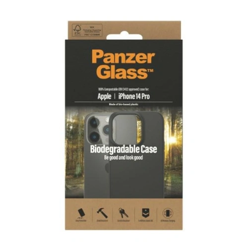 Buy PanzerGlass Biodegradable Case Apple iPhone 14 Pro black 0418 - PZG17 - {ean13} - Home Screen Store Europe