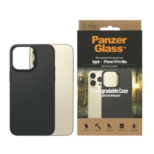 Kup Etui PanzerGlass Biodegradabilní pouzdro Apple iPhone 14 Pro Max černé/black 0420 - PZG18 - {ean13} - Sklep Home Screen