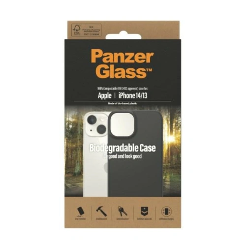 Kup Etui PanzerGlass Biodegradable Case Apple iPhone 14/13 czarny/black 0417 - PZG19 - {ean13} - Sklep Home Screen