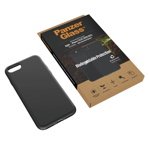 Buy PanzerGlass Biodegradable Case Apple iPhone SE 2022/SE 2020/8/7 black 0346 - PZG20 - {ean13} - Home Screen Store Europe