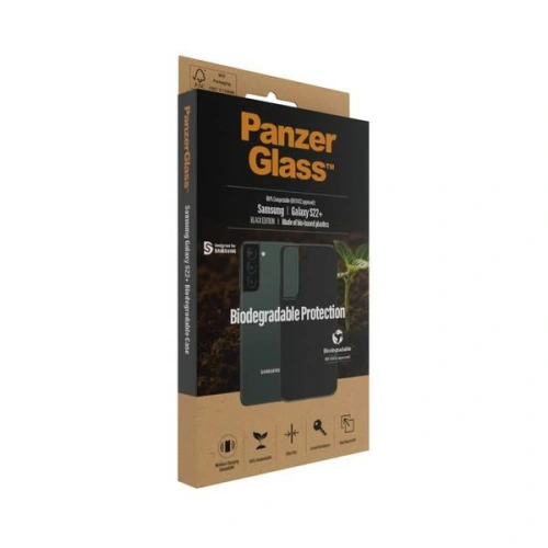 Kup Etui PanzerGlass Biodegradable Case Samsung Galaxy S22+ Plus czarny/black 0375 - PZG21 - {ean13} - Sklep Home Screen