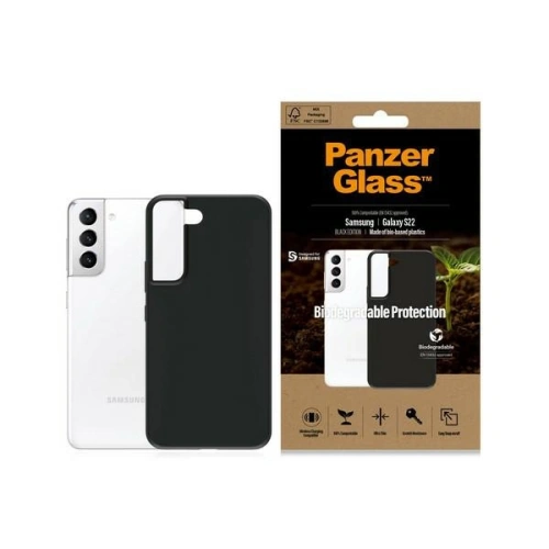 Buy PanzerGlass Biodegradable Case Samsung Galaxy S22 black 0374 - PZG22 - {ean13} - Home Screen Store Europe