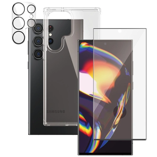 Buy PanzerGlass Bundle 3in1 Samsung Galaxy S23 Ultra Hardcase + Screen Protector + Camera Lens 0435+7317 - PZG25 - {ean13} - Home Screen Store Europe