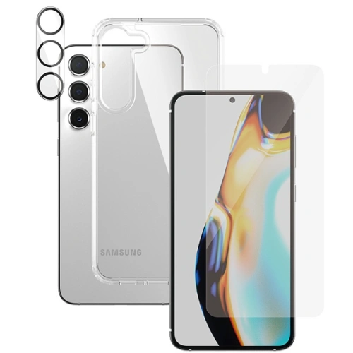 Kup PanzerGlass Samsung Kit Bundle 3in1 Galaxy S23+ Plus Hardcase + Displayschutzfolie + Kameraobjektiv 0434+7316 - PZG26 - {ean13} - Sklep Home Screen