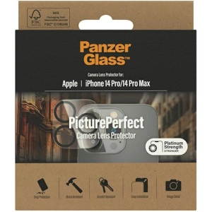 Kup Sklo tvrzené na objektiv fotoaparátu PanzerGlass Camera Protector Apple iPhone 14 Pro/14 Pro Max Platinium Strength 0400 - PZG30 - {ean13} - Sklep Home Screen