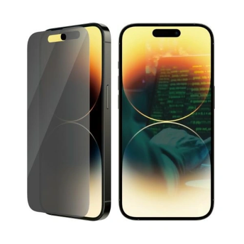 Kup Sklo tvrzené PanzerGlass Classic Fit Apple iPhone 14 Pro Ochrana soukromí Antibakteriální P2768 - PZG33 - {ean13} - Sklep Home Screen