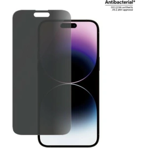 Kup Tvrzené sklo PanzerGlass Classic Fit Apple iPhone 14 Pro Max Ochrana soukromí Antibakteriální P2770 - PZG35 - {ean13} - Sklep Home Screen
