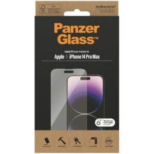Kup Szkło hartowane PanzerGlass Classic Fit Apple iPhone 14 Pro Max Screen Protection Antibacterial 2770 - PZG36 - {ean13} - Sklep Home Screen