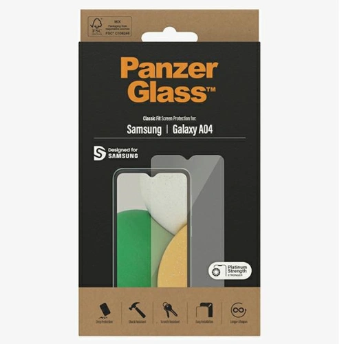 Kup Sticlă securizată PanzerGlass Classic Fit Samsung Galaxy A04 Protecție pentru Ecran 7312 - PZG39 - {ean13} - Sklep Home Screen