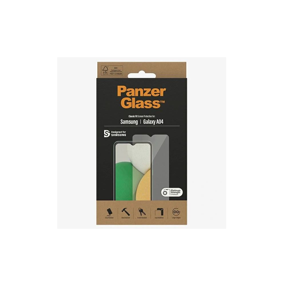 Szkło hartowane PanzerGlass Classic Fit Samsung Galaxy A04 Screen Protection 7312