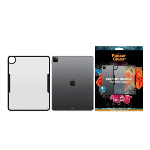 Kup Etui PanzerGlass ClearCase Apple iPad Pro 12.9 2018/2020/2021 (3., 4. és 5. generáció) antibakteriális fekete/black - PZG42 - {ean13} - Sklep Home Screen