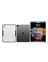 Etui PanzerGlass ClearCase Apple iPad Pro 12.9 2018/2020/2021 (3., 4. a 5. generace) antibakteriální černý/black