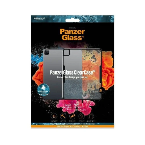 Kup Etui PanzerGlass ClearCase Apple iPad Pro 12.9 2018/2020/2021 (3., 4. és 5. generáció) antibakteriális fekete/black - PZG42 - {ean13} - Sklep Home Screen
