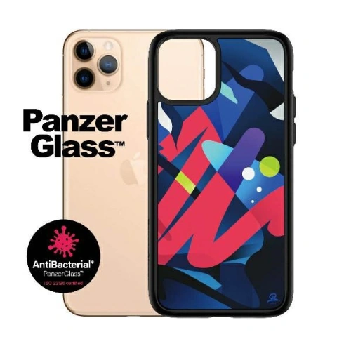 Kup PanzerGlass Apple Tasche ClearCase iPhone 11 Pro Max Mikael B Limited Artist Edition Antibakteriell - PZG44 - {ean13} - Sklep Home Screen