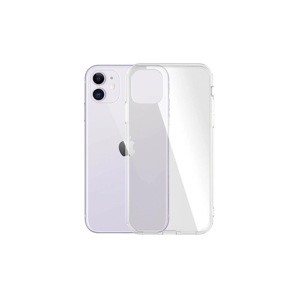 Etui PanzerGlass ClearCase Apple iPhone 11/XR Antibacterial Military grade clear 0426