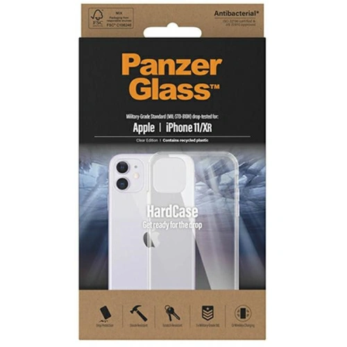 Kup PanzerGlass Apple Tasche ClearCase iPhone 11/XR Antibakteriell Militärische Qualität klar 0426 - PZG48 - {ean13} - Sklep Home Screen