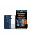 Etui PanzerGlass ClearCase Apple iPhone 12 mini Antibacterian negru/black
