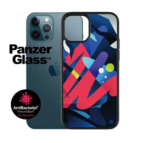 Kup PanzerGlass Apple Tasche ClearCase iPhone 12 Pro Max Mikael B Limited Artist Edition Antibakteriell - PZG56 - {ean13} - Sklep Home Screen