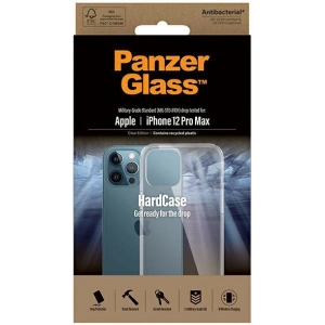 Buy PanzerGlass ClearCase Apple iPhone 12 Pro Max Antibacterial Military grade clear 0425 - PZG59 - {ean13} - Home Screen Store Europe