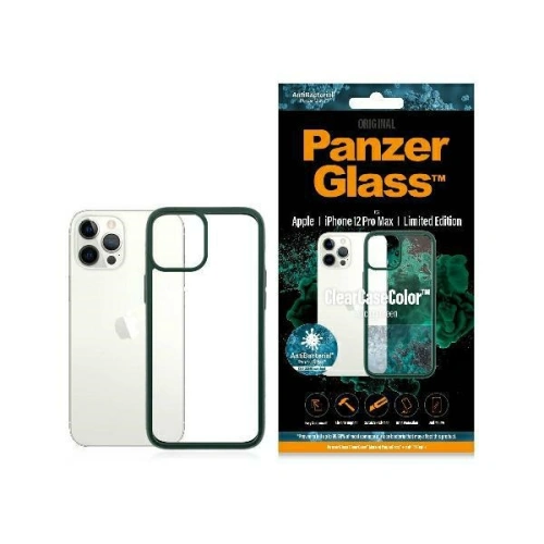 Kup PanzerGlass Apple Tasche ClearCase iPhone 12 Pro Max Racing Green AB - PZG62 - {ean13} - Sklep Home Screen