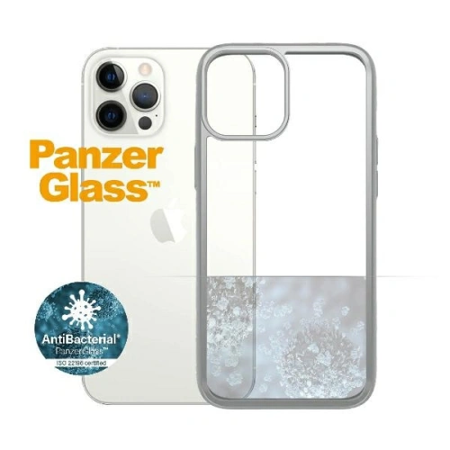 Kup Etui PanzerGlass ClearCase Apple iPhone 12 Pro Max Satin Silver AB - PZG64 - {ean13} - Sklep Home Screen