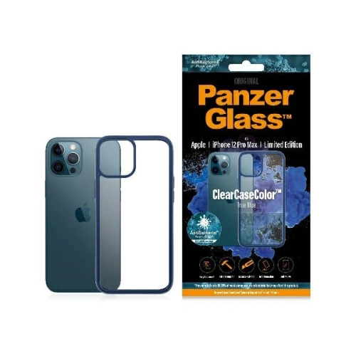 Kup PanzerGlass Apple Tasche ClearCase iPhone 12 Pro Max True Blue AB - PZG65 - {ean13} - Sklep Home Screen