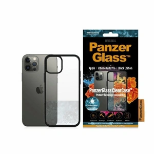 Kup Etui PanzerGlass ClearCase Apple iPhone 12/12 Pro Antibakteriális fekete/black - PZG67 - {ean13} - Sklep Home Screen