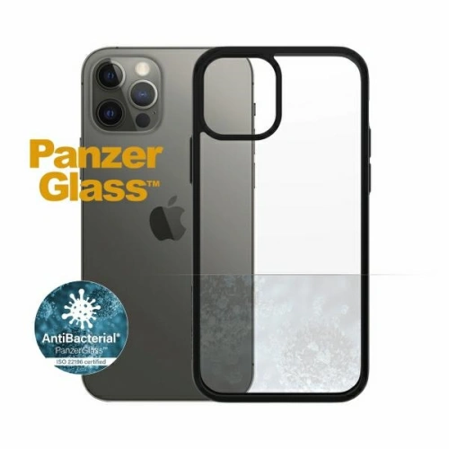 Kup Etui PanzerGlass ClearCase Apple iPhone 12/12 Pro Antibakteriális fekete/black - PZG67 - {ean13} - Sklep Home Screen