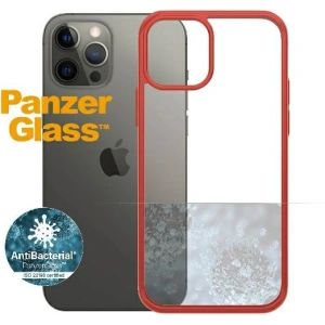 Etui PanzerGlass ClearCase Apple iPhone 12/12 Pro Mandarin Red AB
