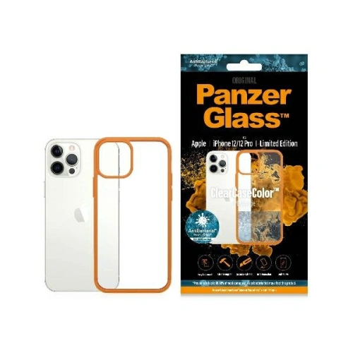 Kup PanzerGlass Apple Tasche ClearCase iPhone 12/12 Pro Orange AB - PZG71 - {ean13} - Sklep Home Screen