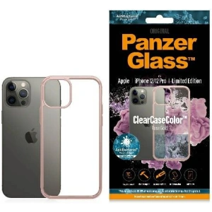 Etui PanzerGlass ClearCase Apple iPhone 12/12 Pro Rose Gold AB