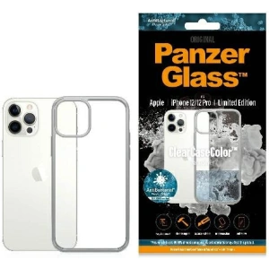 Etui PanzerGlass ClearCase Apple iPhone 12/12 Pro Satin Silver AB