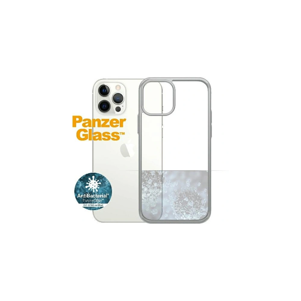 Etui PanzerGlass ClearCase Apple iPhone 12/12 Pro Satin Silver AB