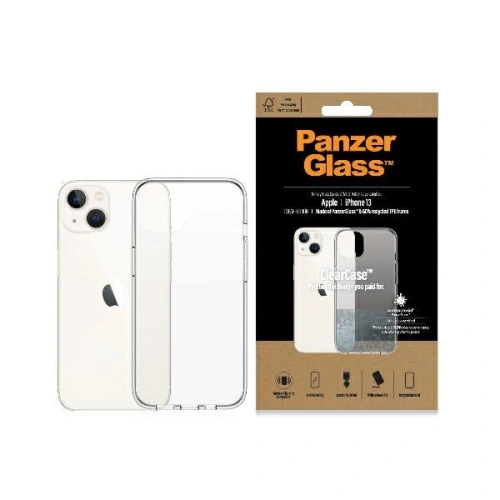 Kup Etui PanzerGlass ClearCase Apple iPhone 13 Antibacterial de grad militar transparent 0313 - PZG75 - {ean13} - Sklep Home Screen