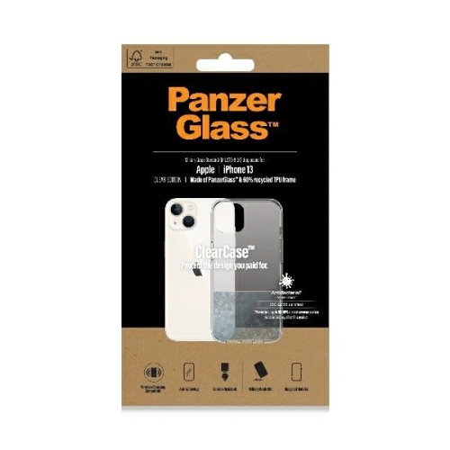 Kup PanzerGlass Apple Tasche ClearCase iPhone 13 Antibakteriell Militärische Qualität klar 0313 - PZG75 - {ean13} - Sklep Home Screen