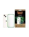 Etui PanzerGlass ClearCase Apple iPhone 13 Antibacterial Military grade Lime 0334