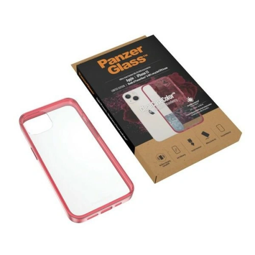 Kup Etui PanzerGlass ClearCase Apple iPhone 13 Antibacterian de grad militar Strawberry 0335 - PZG79 - {ean13} - Sklep Home Screen