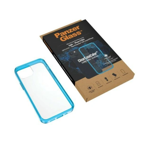 Kup Etui PanzerGlass ClearCase Apple iPhone 13 mini Antibacterian de grad militar Bondi Blue 0326 - PZG82 - {ean13} - Sklep Home Screen