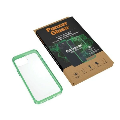 Kup PanzerGlass Apple Tasche ClearCase iPhone 13 mini Antibakteriell Militärische Qualität Lime 0329 - PZG84 - {ean13} - Sklep Home Screen