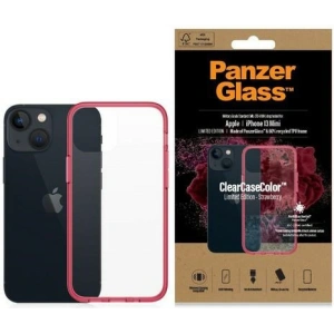 Etui PanzerGlass ClearCase Apple iPhone 13 mini Antibacterial Military grade Strawberry 0330
