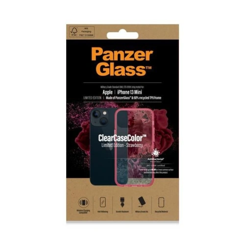 Kup Etui PanzerGlass ClearCase Apple iPhone 13 mini Antibakteriální vojenské kvality Jahoda 0330 - PZG85 - {ean13} - Sklep Home Screen