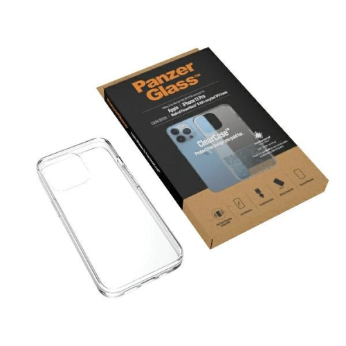 Kup Etui PanzerGlass ClearCase Apple iPhone 13 Pro Antibacterial Military grade clear 0322 - PZG88 - {ean13} - Sklep Home Screen